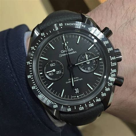 omega speedmaster black.